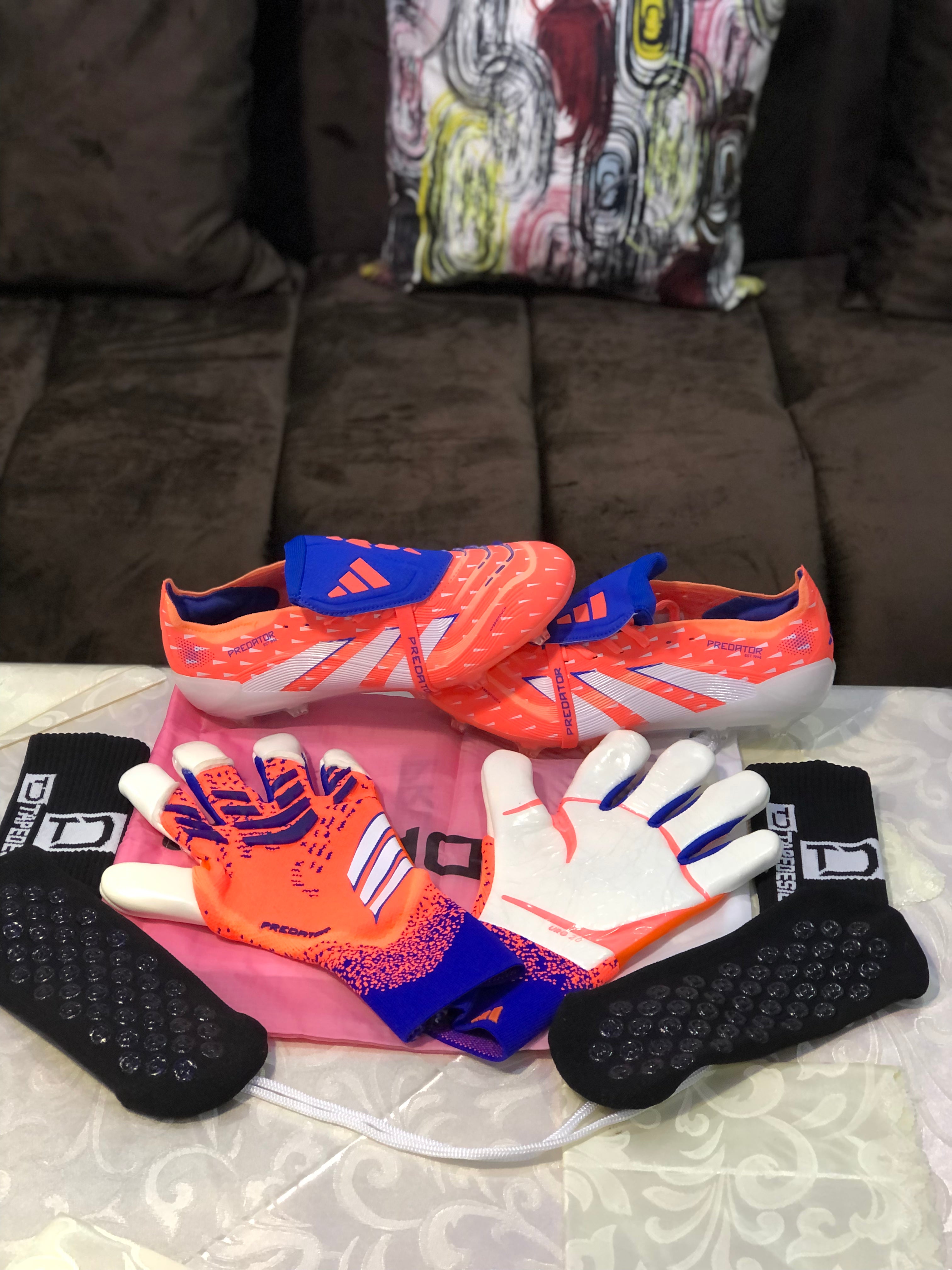 ADIDAS PREDATOR 25/26 VERSION COPIE D’ÉLITE LE PRIX QUAND PRÉSENTE SANS LES GANTS 🧤 ❌