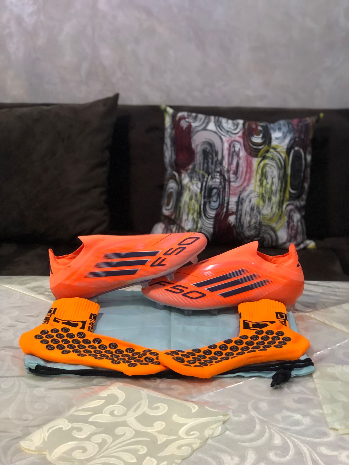 Chaussure sans lacets F50 COPIE Elite Terrain souple