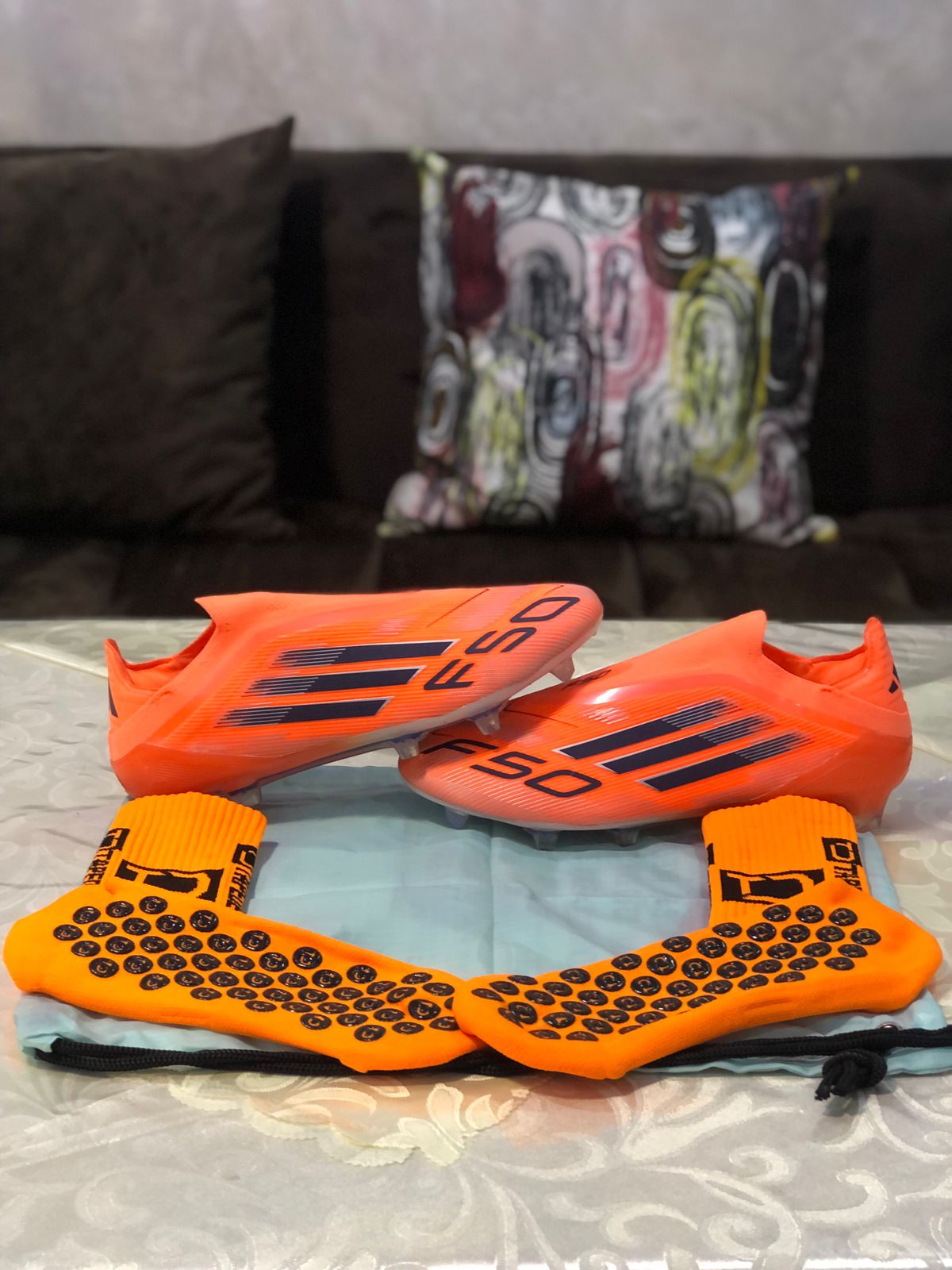 Chaussure sans lacets F50 COPIE Elite Terrain souple